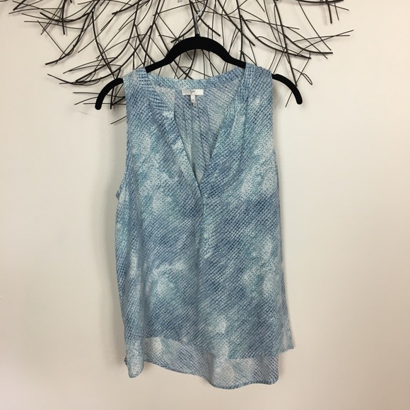 Joie Tops - JOIE silk sleeveless blouse. Medium. Blue